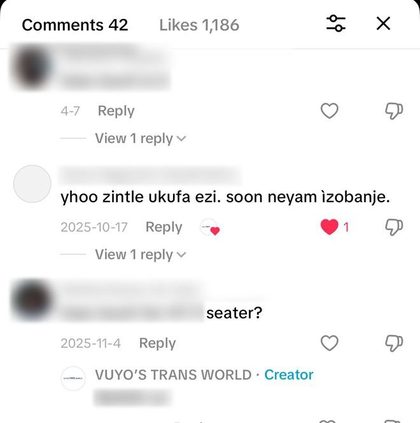 Community comment
