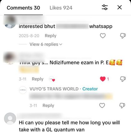 Community comment