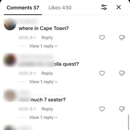 Community comment
