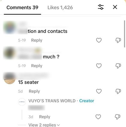 Community comment