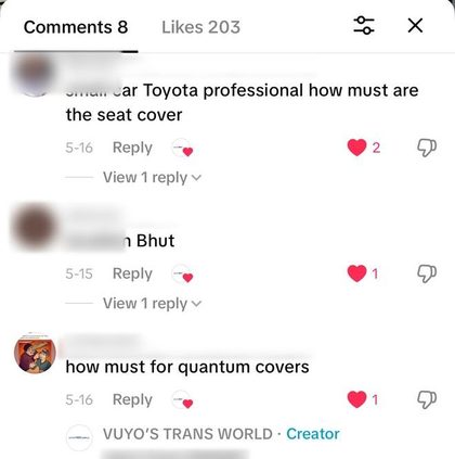 Community comment