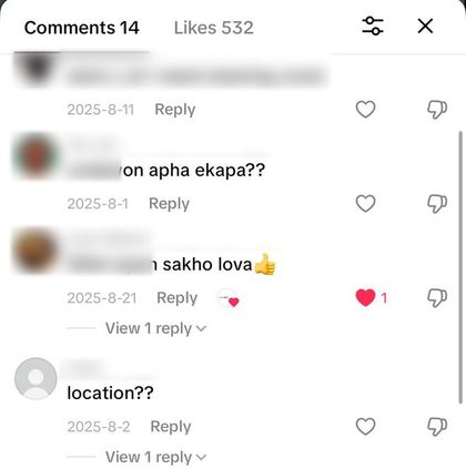 Community comment