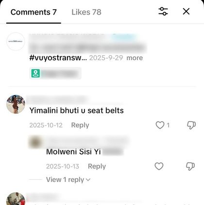 Community comment