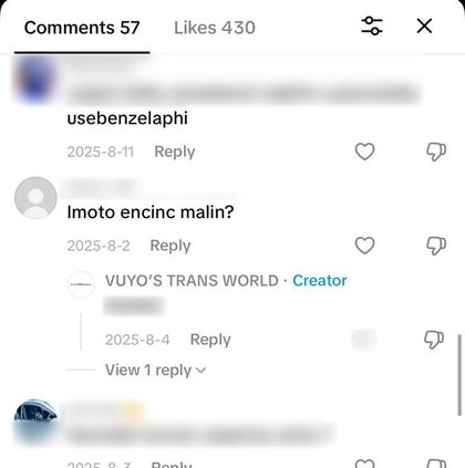Community comment