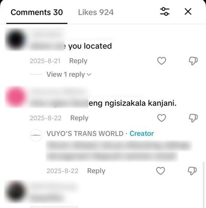 Community comment