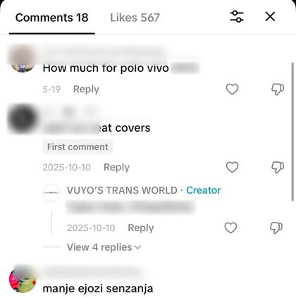 Community comment